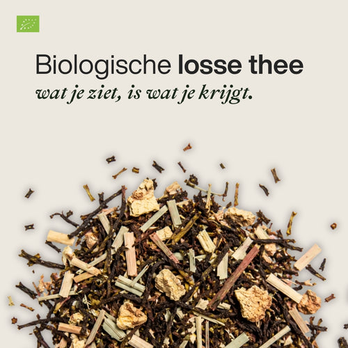 Gember en citroen |  Groene thee met Biologische Gember en Citroen